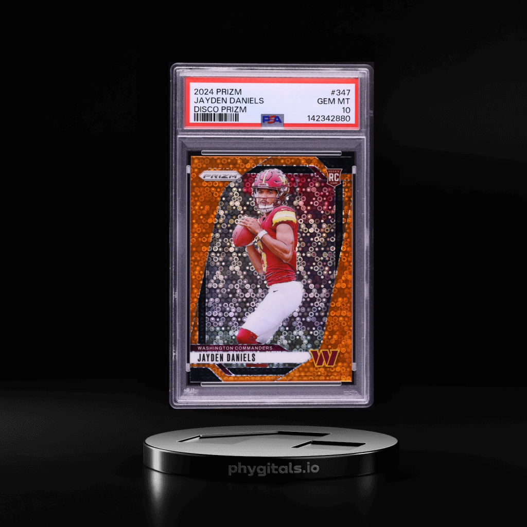 Disco Jayden Daniels card artwork