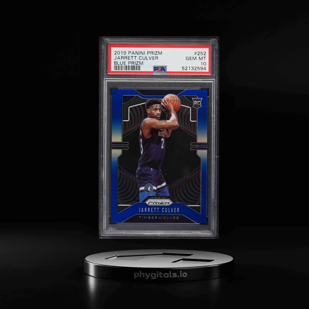 Blue Prizms Jarrett Culver card artwork