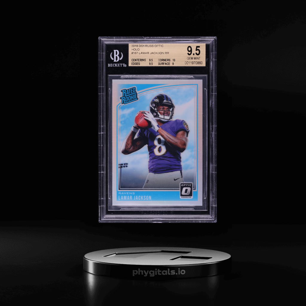 Lamar Jackson card artwork