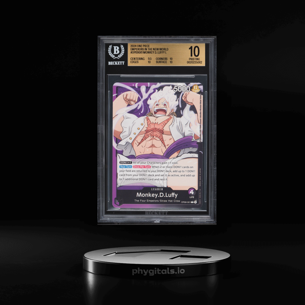 Leader Monkey D. Luffy card artwork