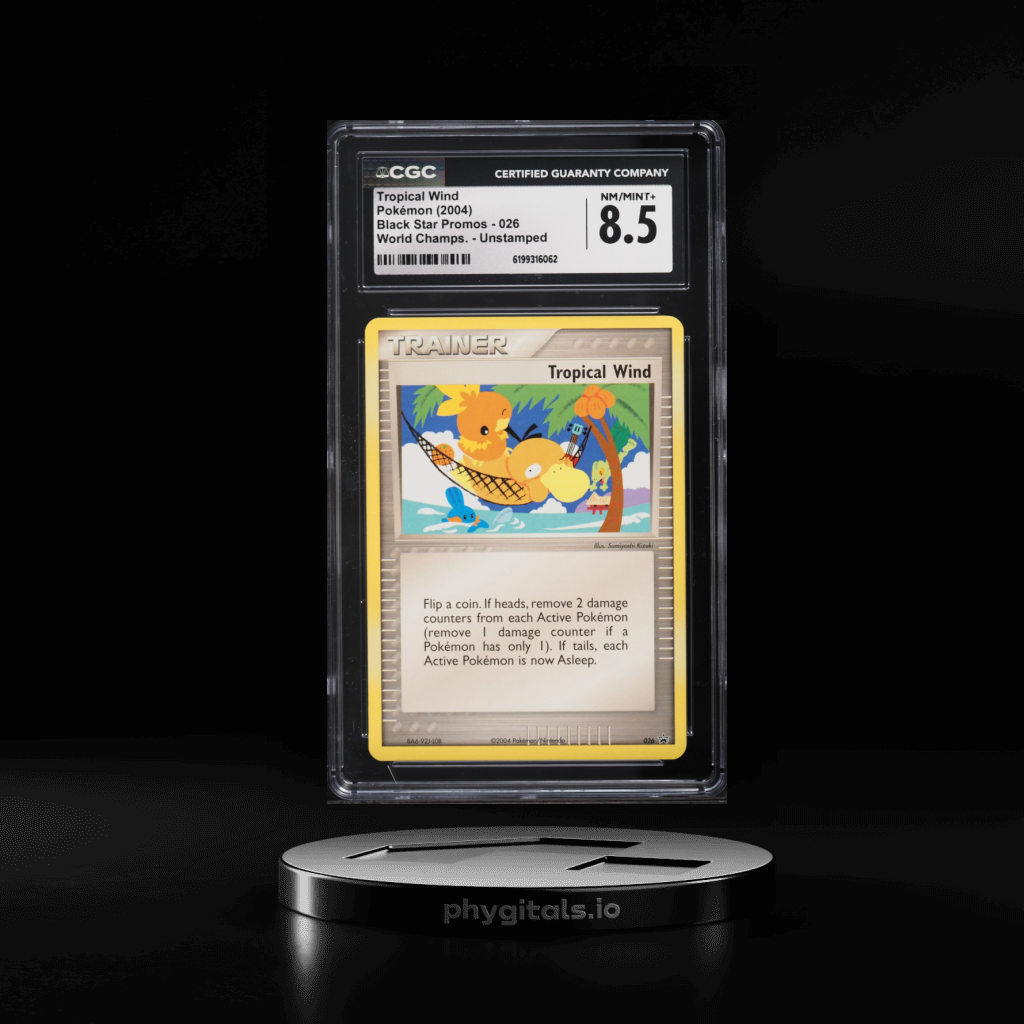 World Championships Unstamped Tropical Wind card artwork