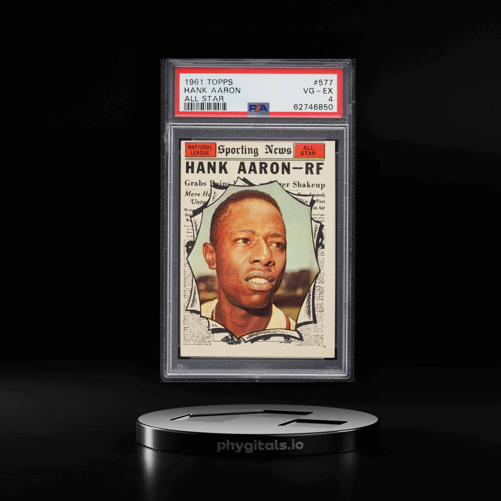 HANK AARON card artwork