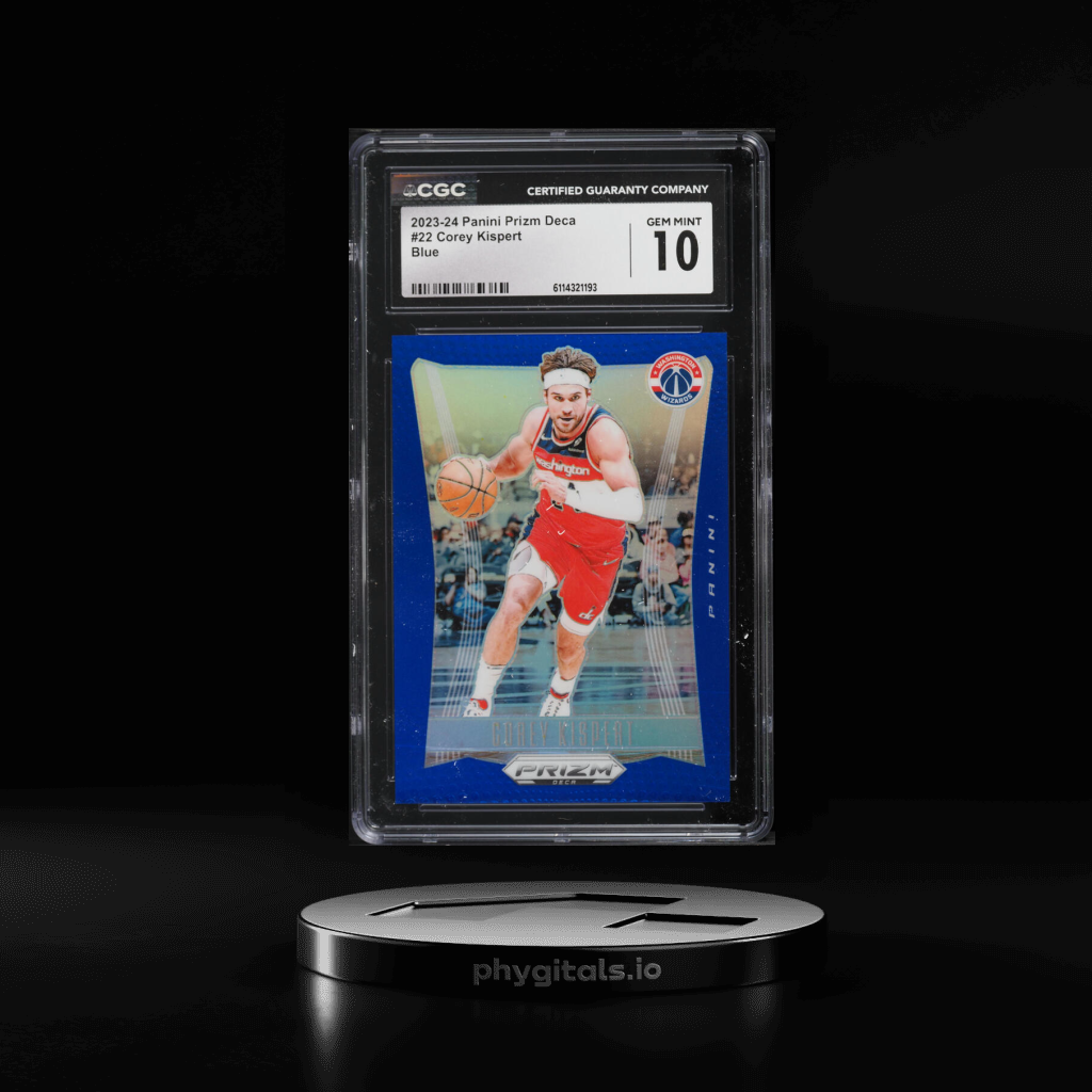 Deca Blue Corey Kispert card artwork