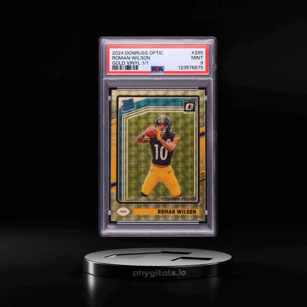 Gold Vinyl Roman Wilson card artwork