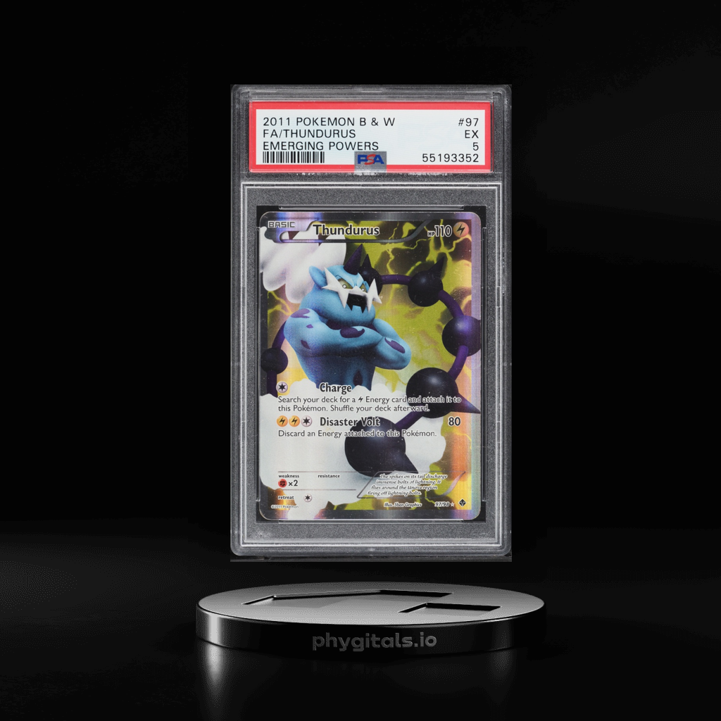 Full Art Thundurus card artwork