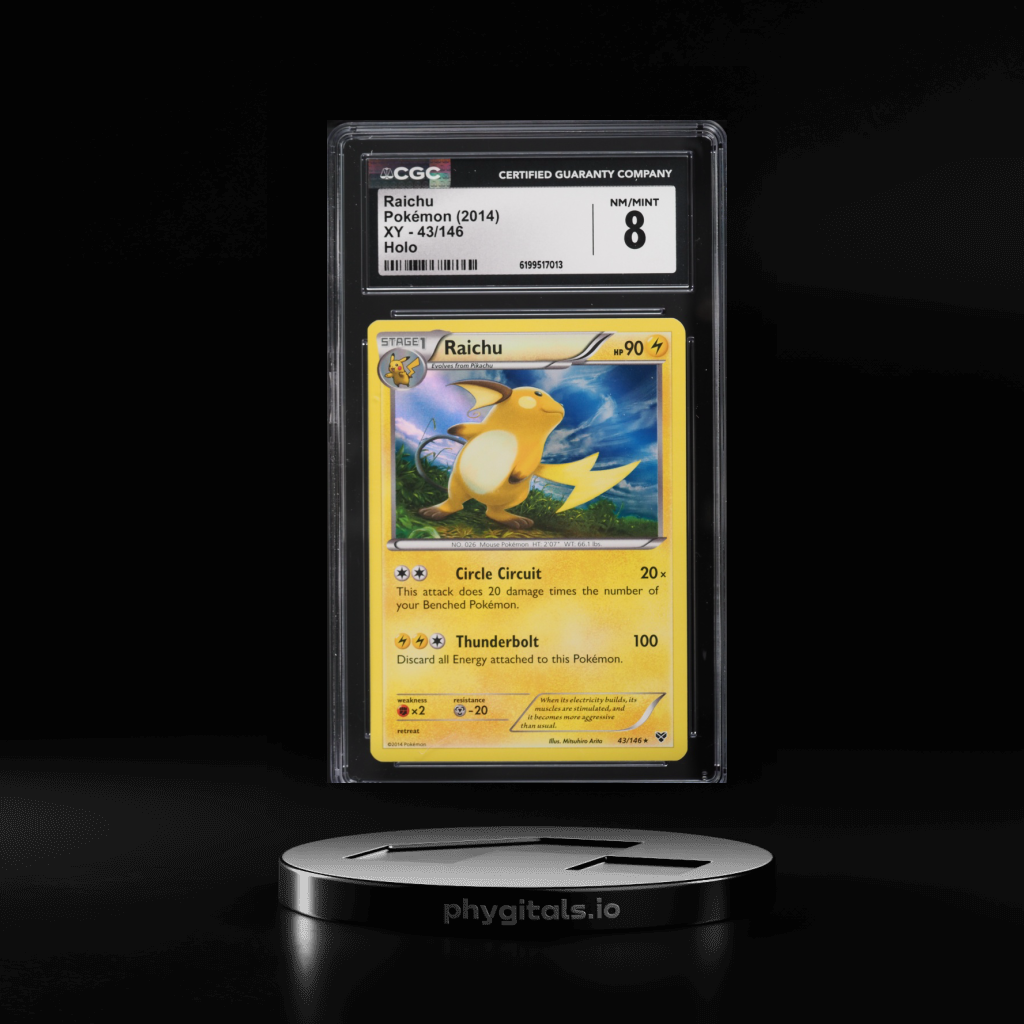 Raichu card artwork