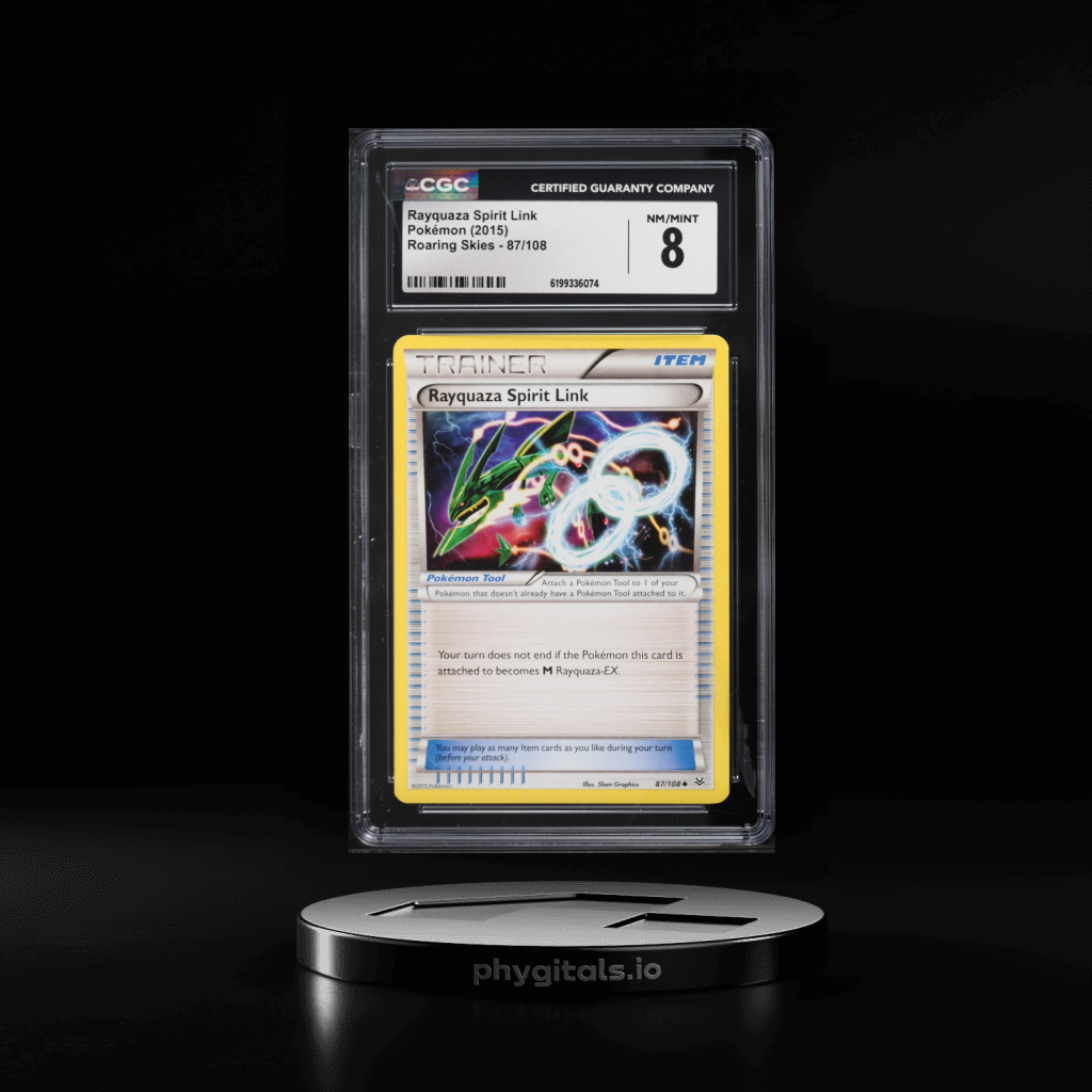 Rayquaza Spirit Link card artwork
