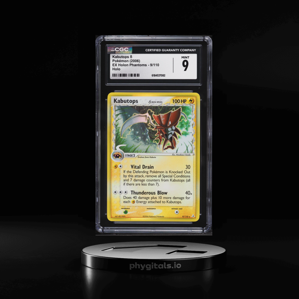 Kabutops card artwork