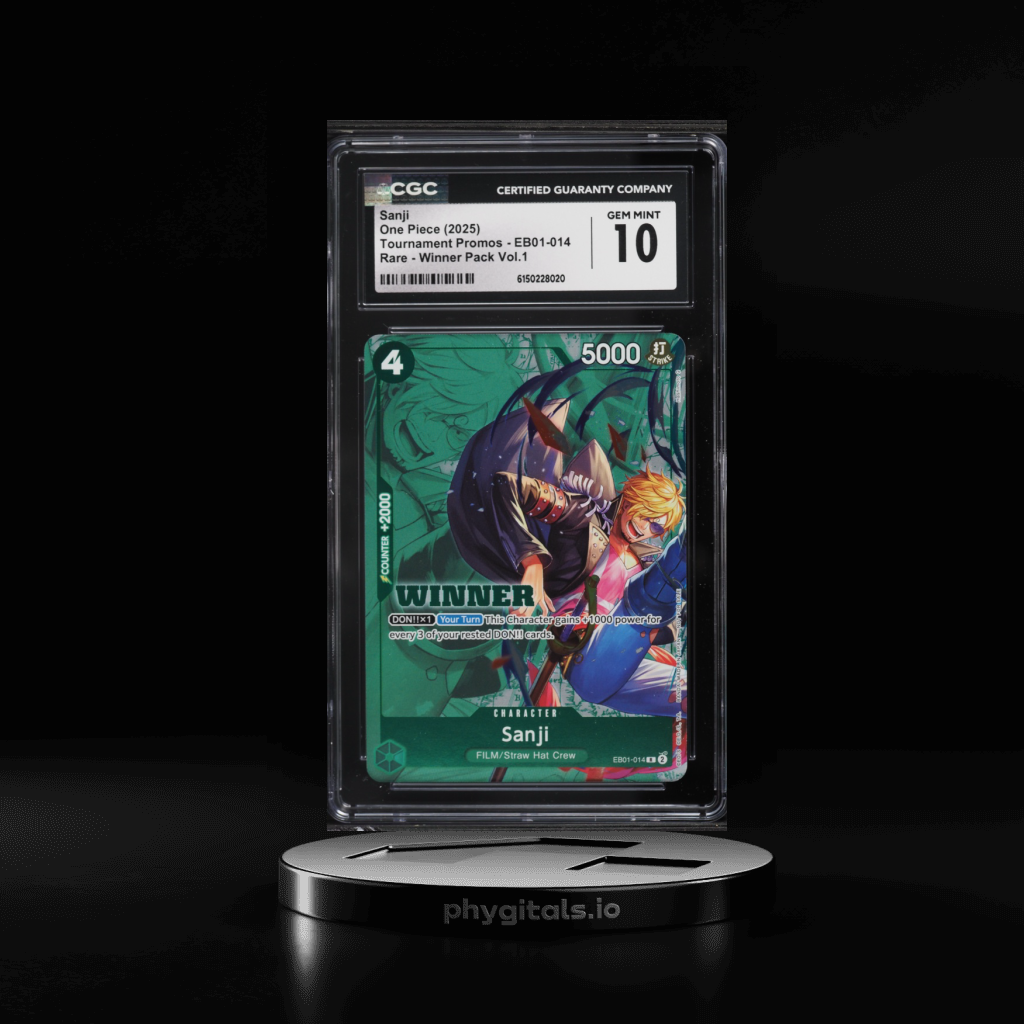 Sanji card artwork