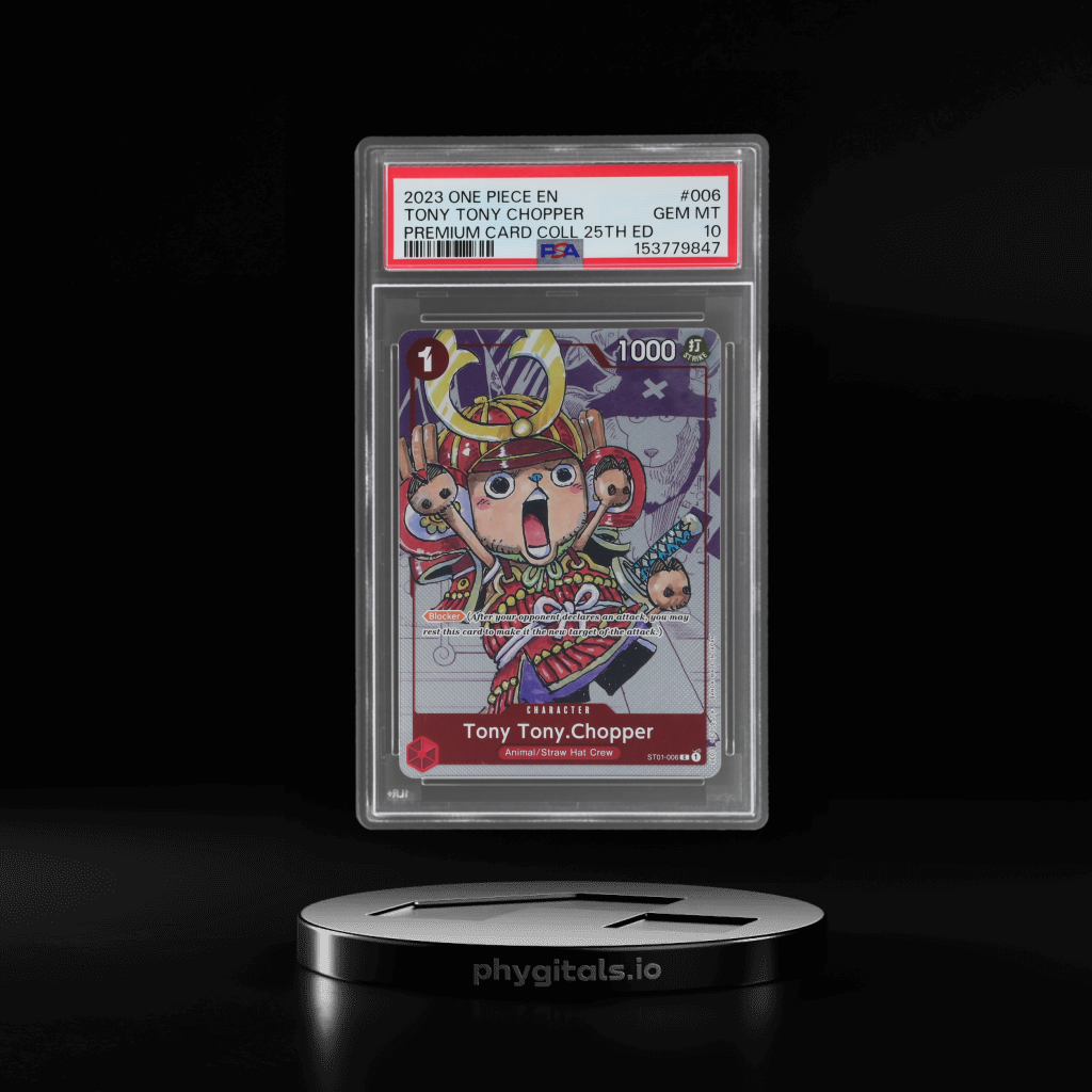 25th Tony Tony Chopper card artwork