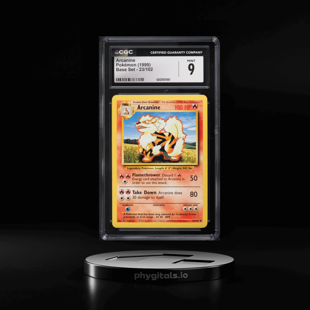 Arcanine card artwork