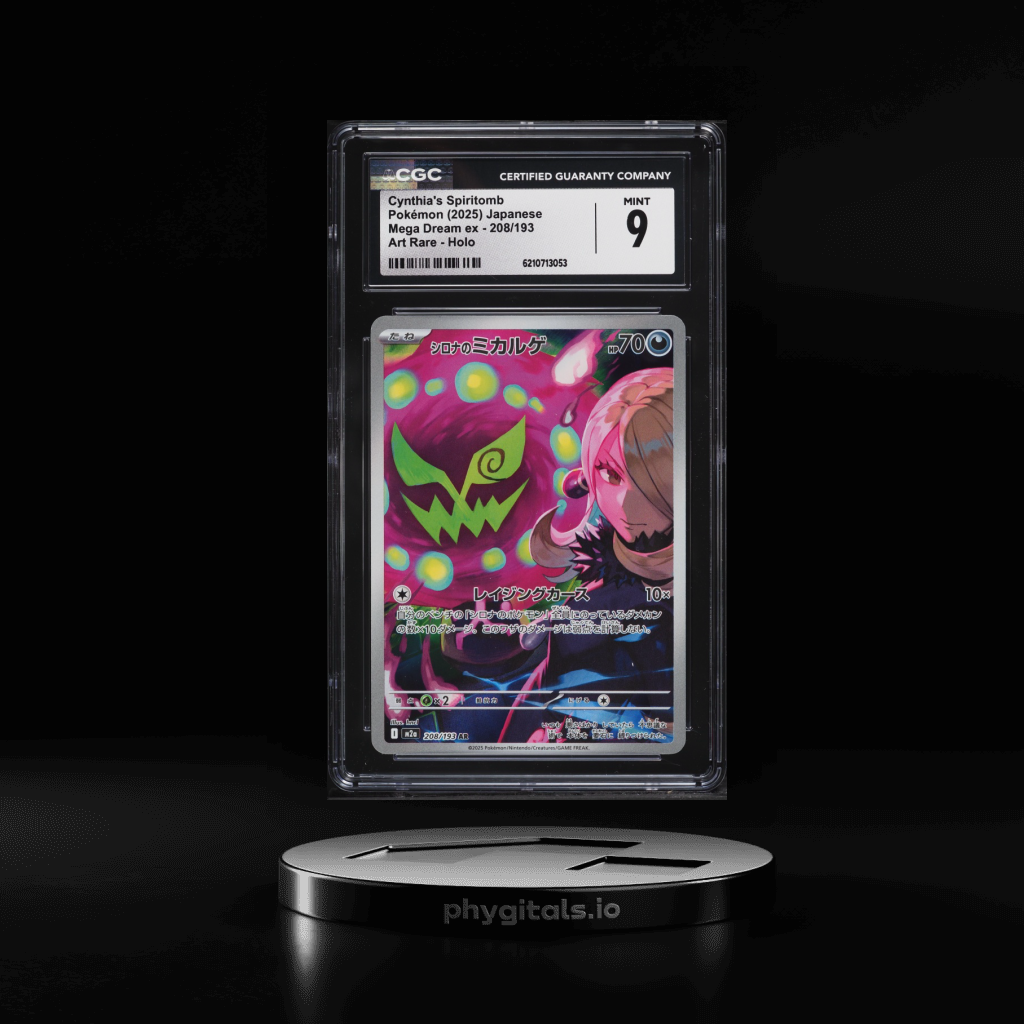 Cynthia's Spiritomb card artwork