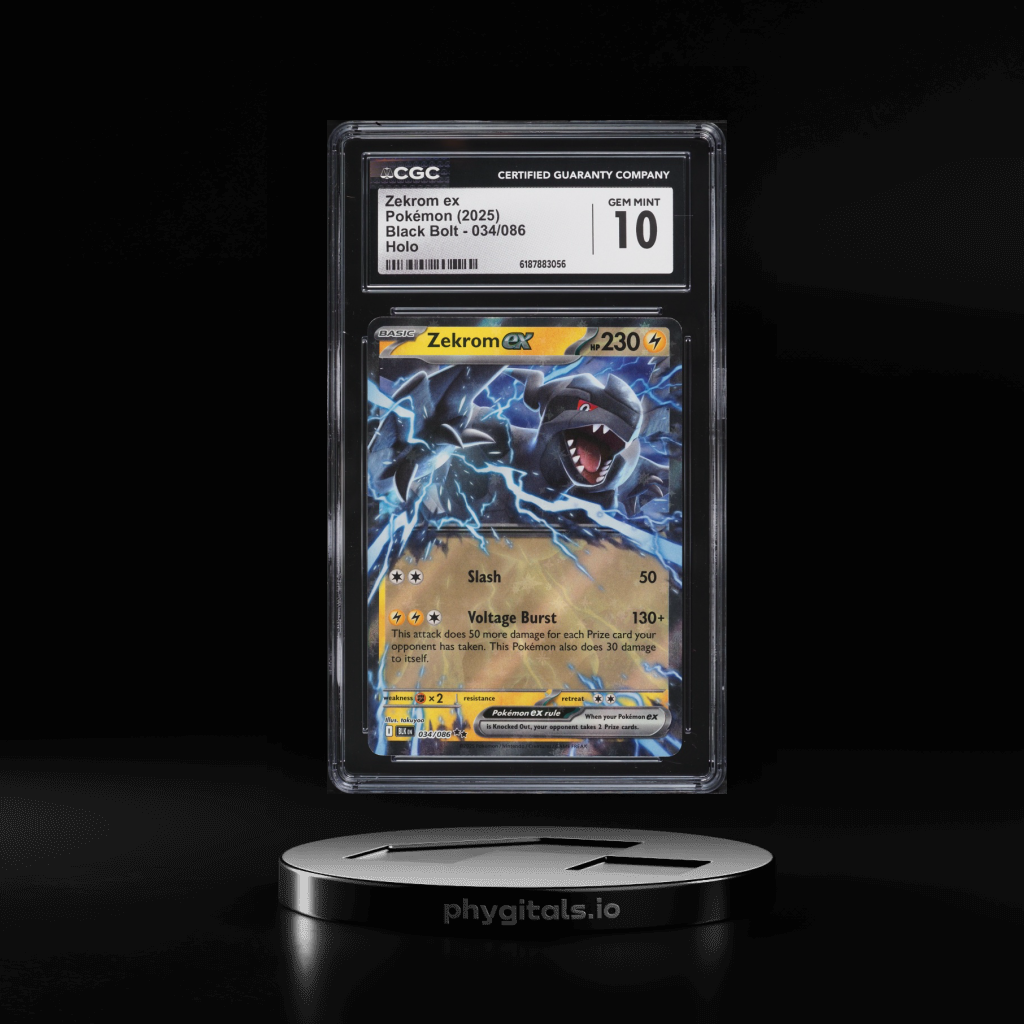 Zekrom ex card artwork