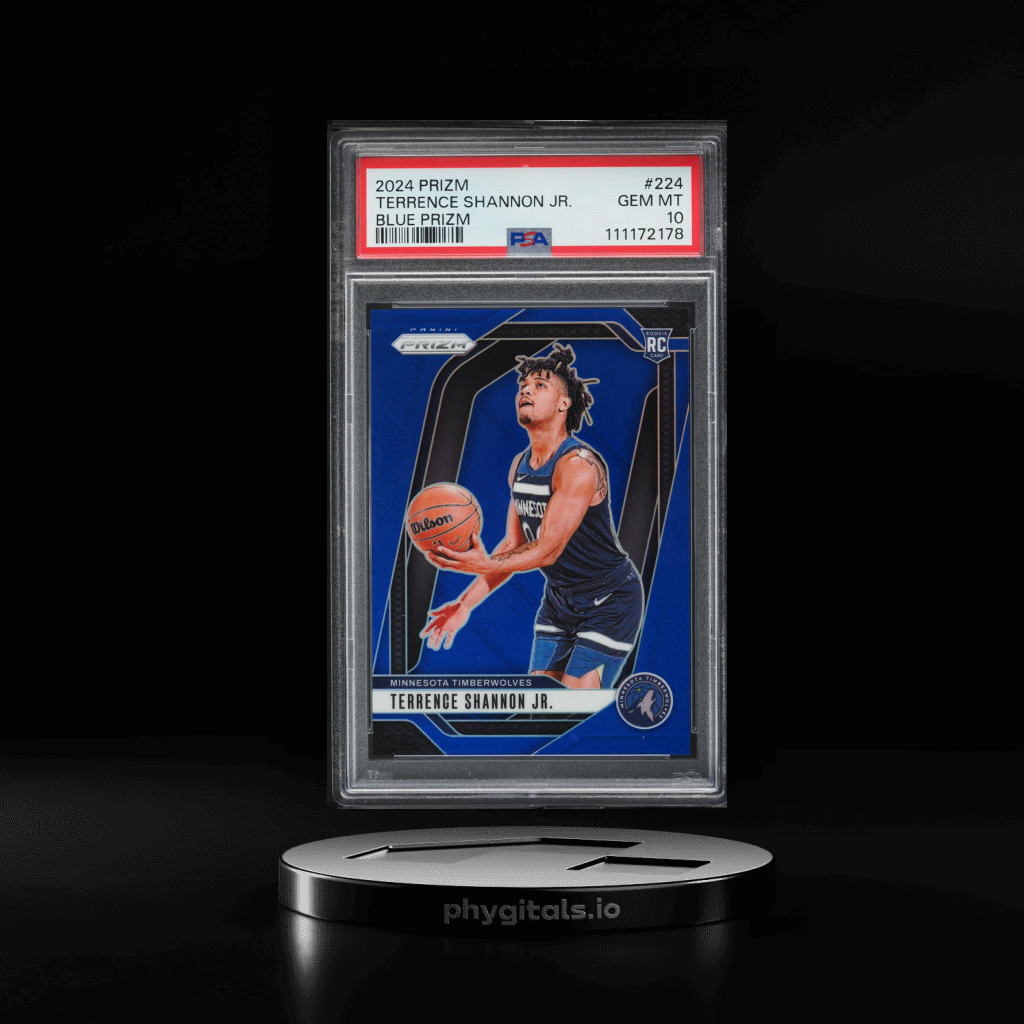 Blue Terrence Shannon Jr. card artwork
