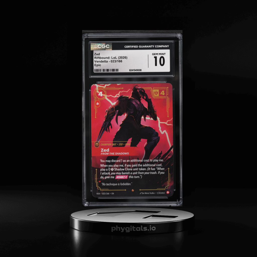 Zed card artwork