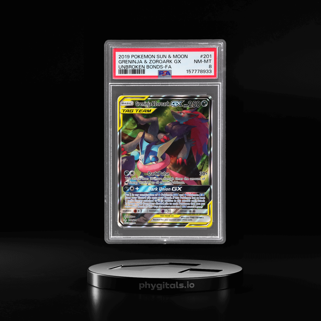 Full Art/Greninja & Zoroark GX card artwork