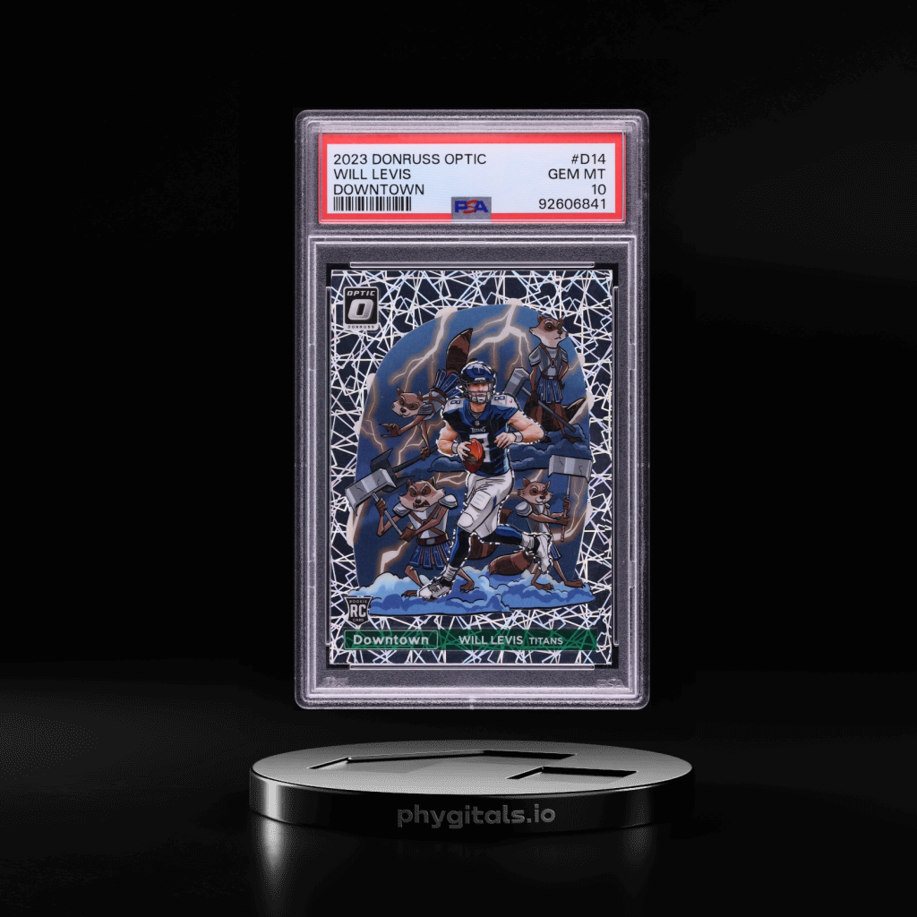 Downtown Will Levis card artwork