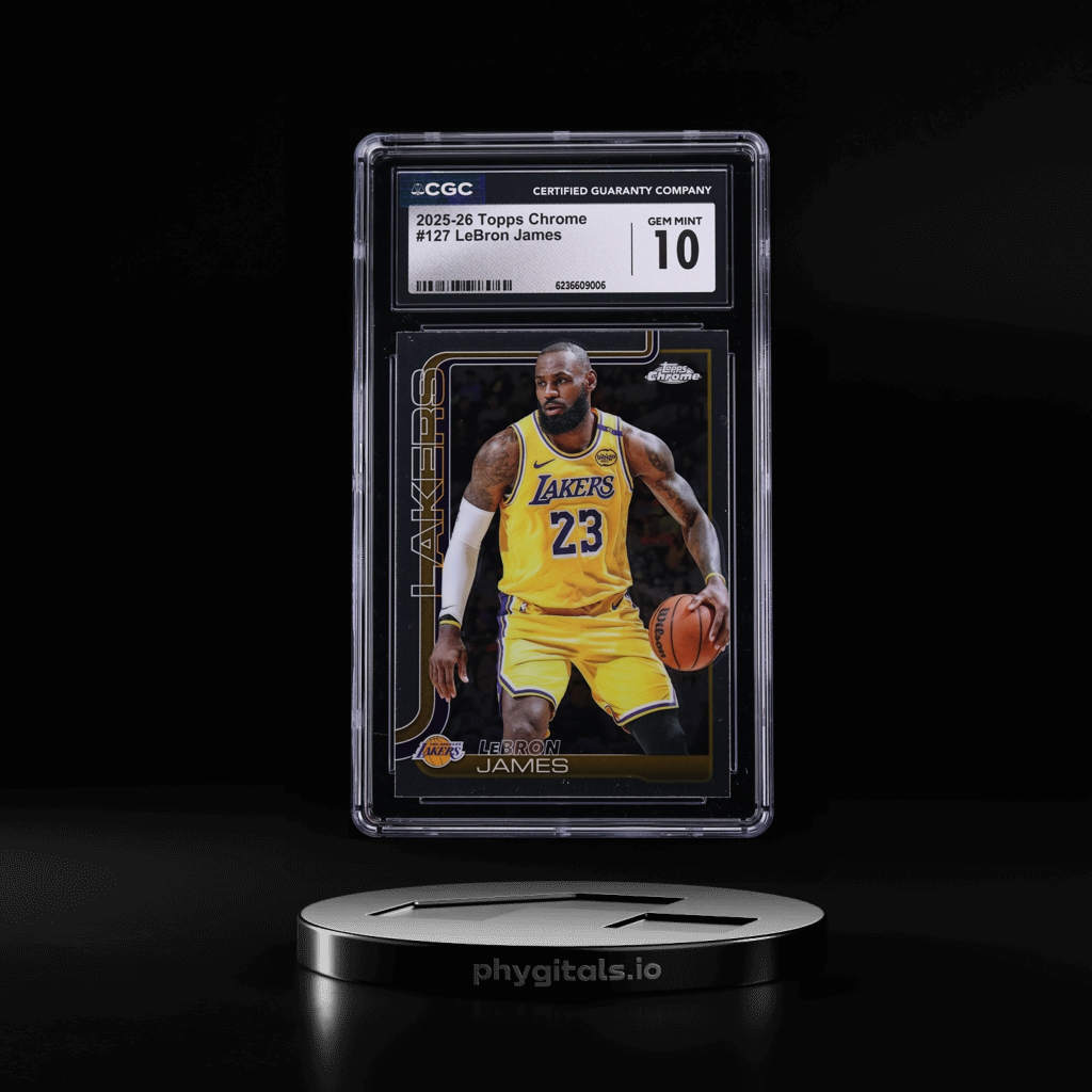 LeBron James card artwork