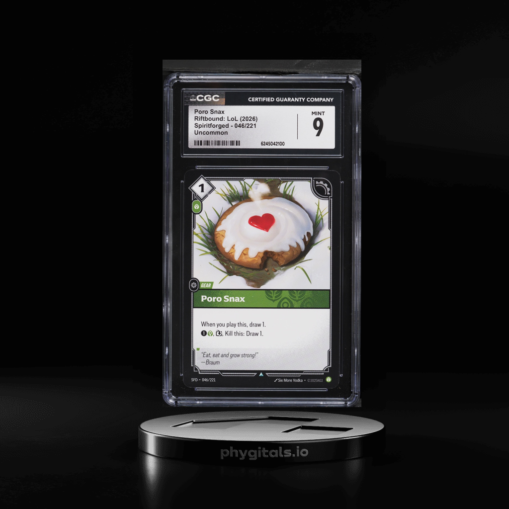 Poro Snax card artwork
