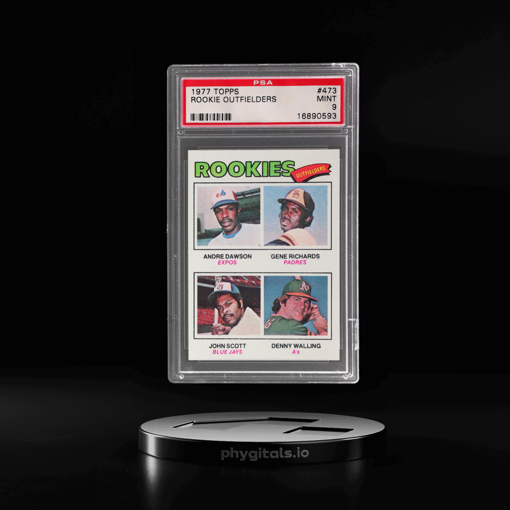 ROOKIE OUTFIELDERS card artwork
