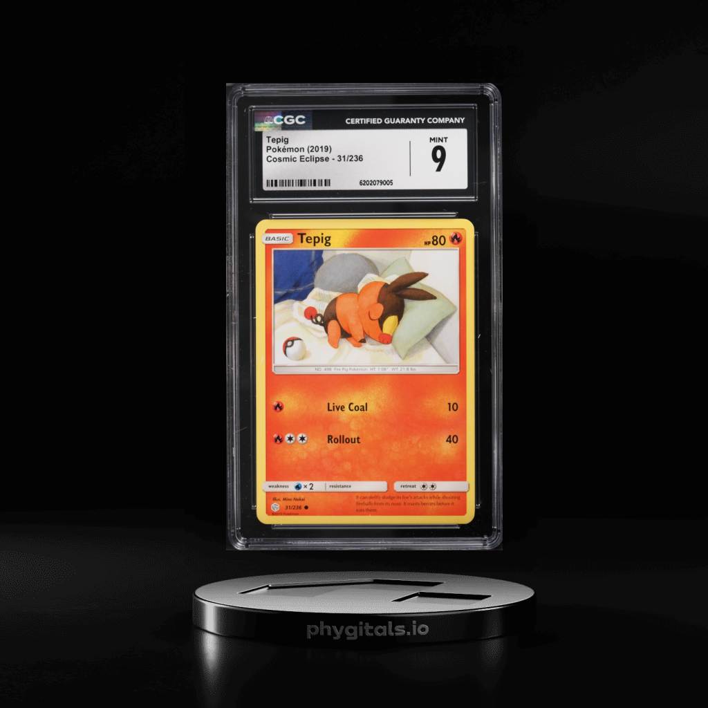Tepig card artwork