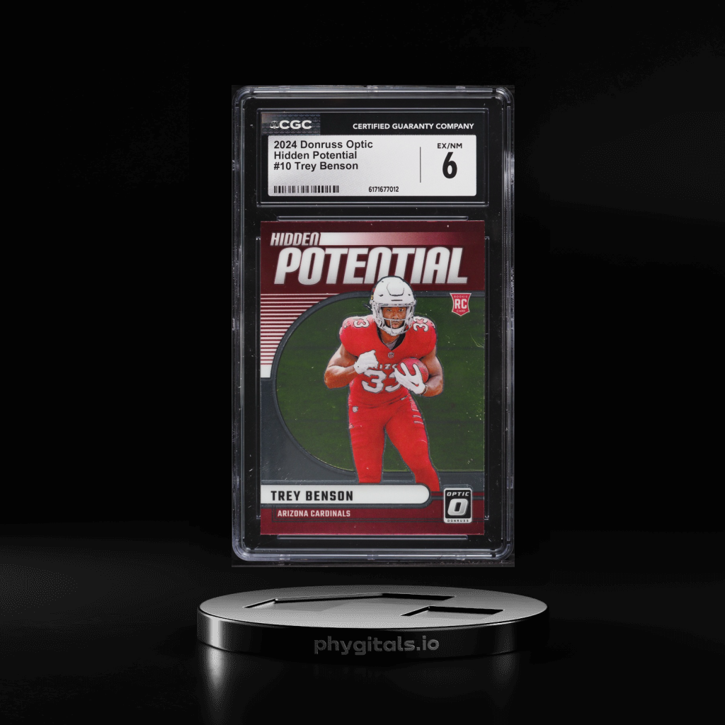 Hidden Potential Trey Benson card artwork