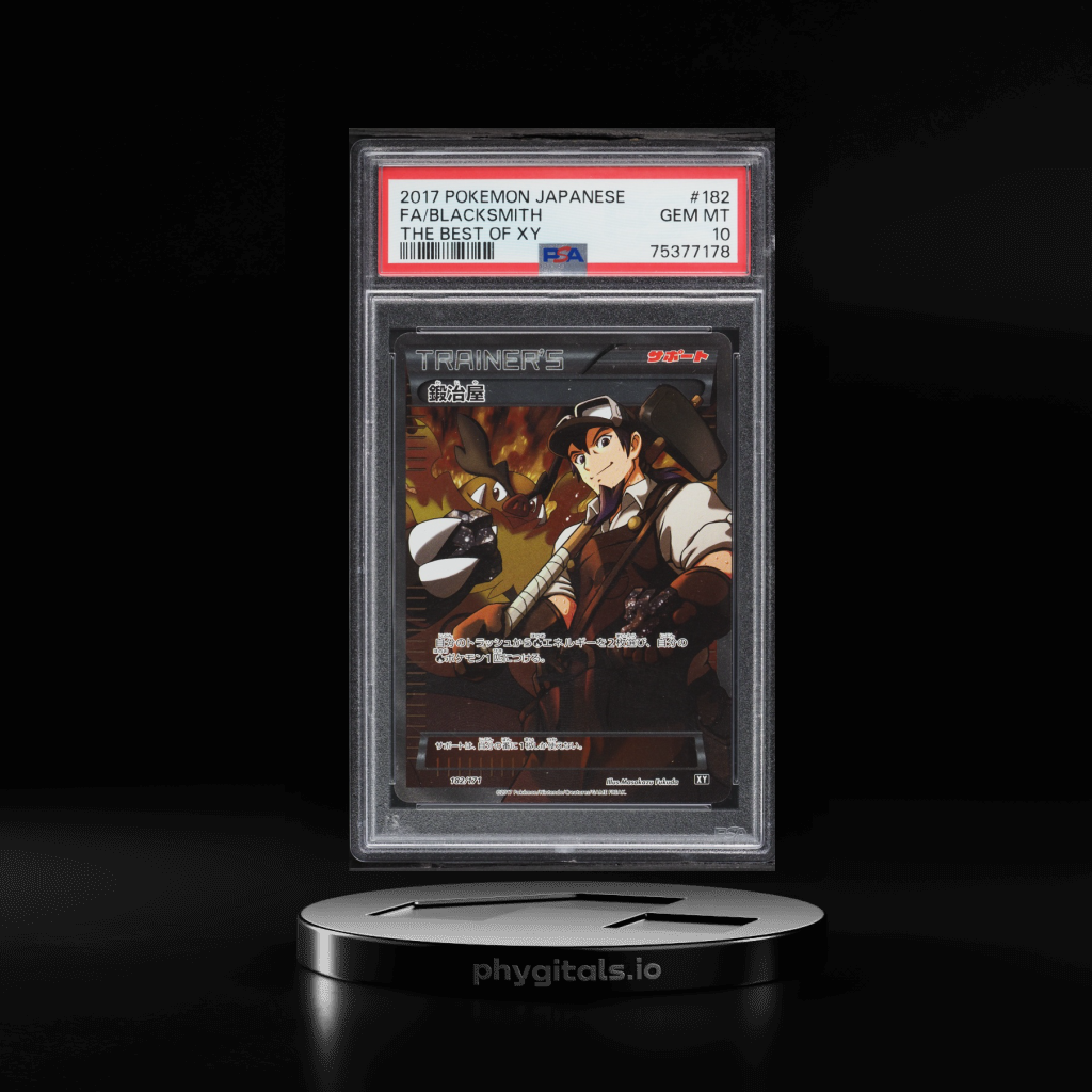 Full Art Blacksmith card artwork