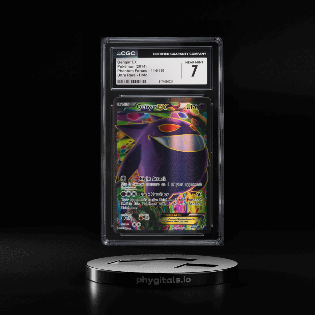 Gengar EX NEAR card artwork